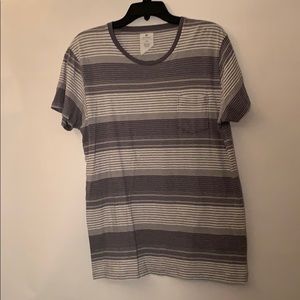 Cotton On Men’s Large Striped Pocket T-shirt
